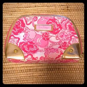 Phi Mu Lilly Pulitzer Zippity-do Makeup bag